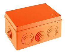 Коробка JBS210 210х150х100, 8 вых., 5P (2,5-25мм²), 3Р (1,5-10мм²) (43736HF) Коробка монтажная, огнестойкая, без галогена